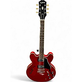 Used Epiphone ES355 IG Cherry Hollow Body Electric Guitar