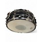 Used Ludwig 4.5X14 LM404 BLACKROLITE BLACK SPARKLE Drum thumbnail