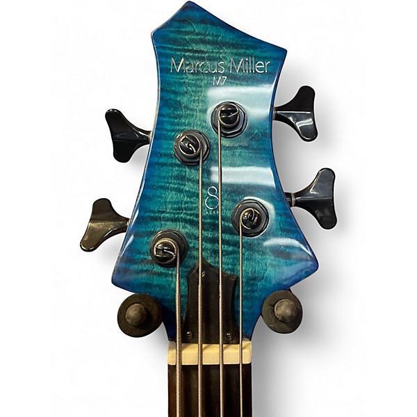 Used Marcus Miller M7 8 Sire Trans Blue Electric Bass Guitar