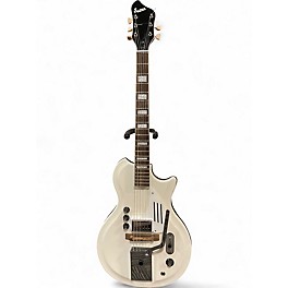 Used Supro AMERICANA Alpine White Hollow Body Electric Guitar