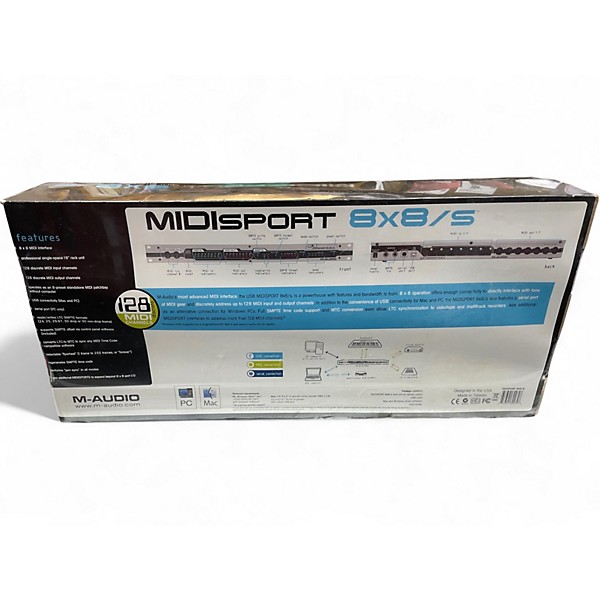 Used M-Audio MIDISPORT Audio Interface