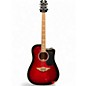Used Keith Urban Player Cherry Sunburst Acoustic Electric Guitar thumbnail