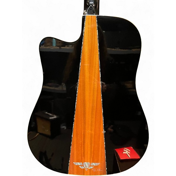 Used Keith Urban Player Cherry Sunburst Acoustic Electric Guitar