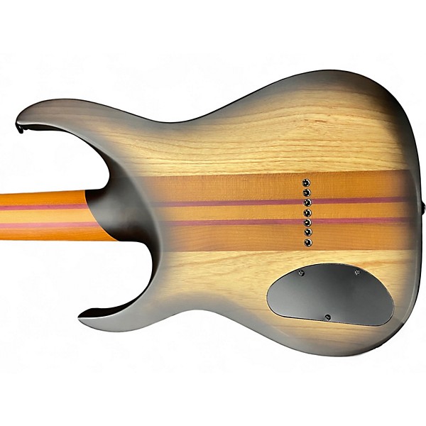 Used 2019 Schecter Guitar Research Banshee Mach 7 Ember Burst Solid Body Electric Guitar