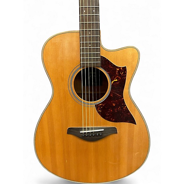 Used Yamaha AC1M Natural Acoustic Electric Guitar