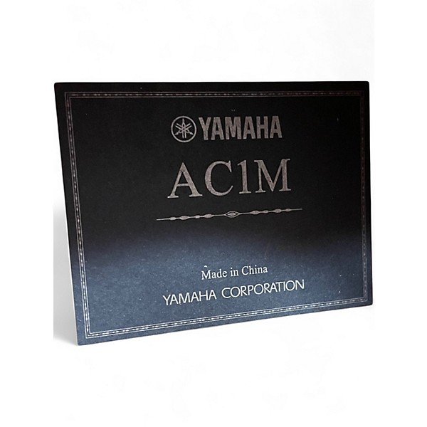 Used Yamaha AC1M Natural Acoustic Electric Guitar