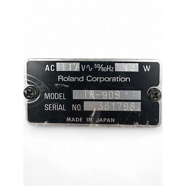 Vintage 1980s Roland TR-909 Sound Module