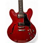 Used Gibson ES-335 Cherry Red Hollow Body Electric Guitar thumbnail