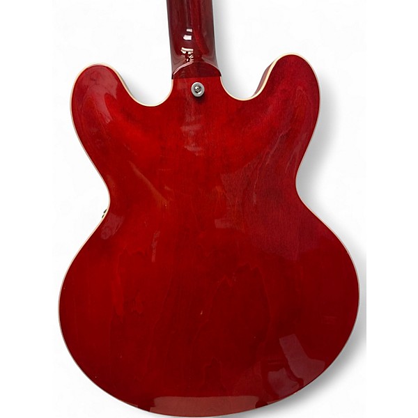 Used Gibson ES-335 Cherry Red Hollow Body Electric Guitar