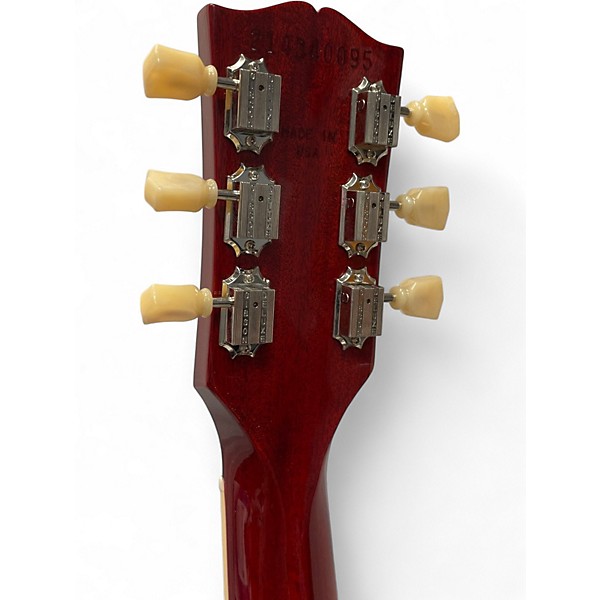 Used Gibson ES-335 Cherry Red Hollow Body Electric Guitar