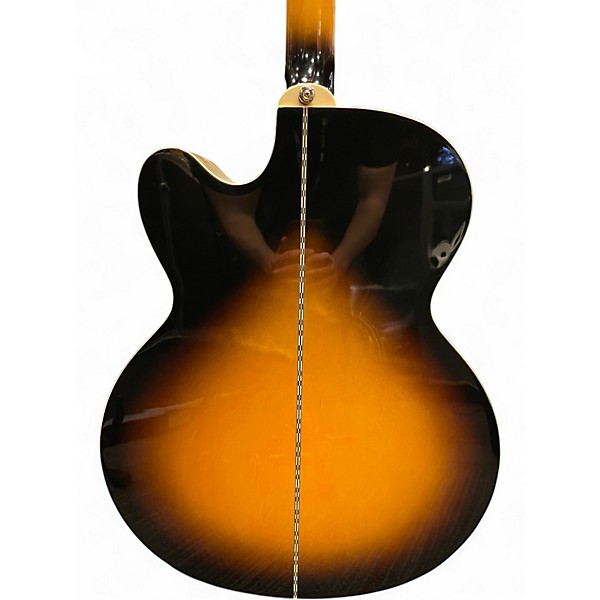 Used Epiphone EJ200SCE Vintage Sunburst Acoustic Electric Guitar