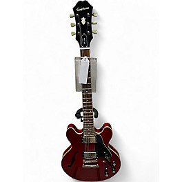 Used Epiphone ES339 Cherry Hollow Body Electric Guitar