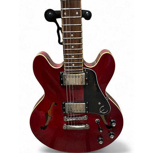 Used Epiphone ES339 Cherry Hollow Body Electric Guitar