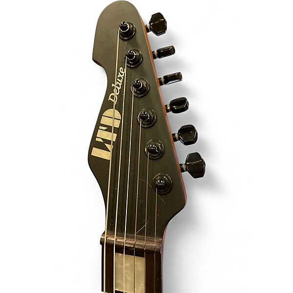 Used ESP ltd deluxe xj-1 Flat Black Solid Body Electric Guitar