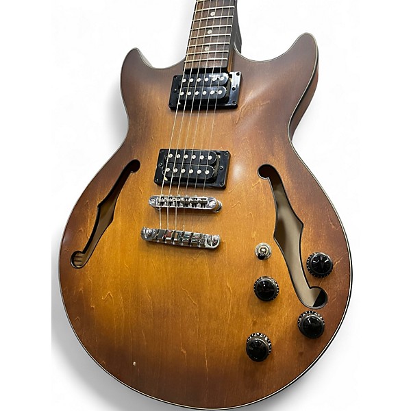 Used Ibanez AM73B Archtop Vintage Natural Hollow Body Electric Guitar