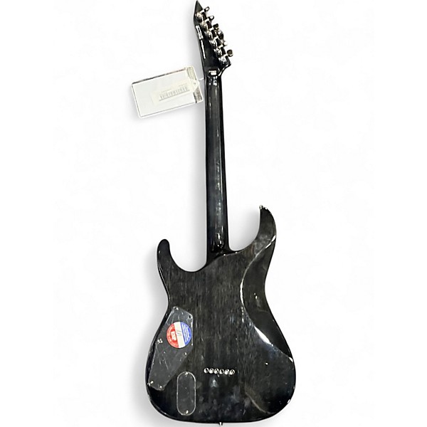 Used ESP LTD MH1001 Deluxe Gray Solid Body Electric Guitar