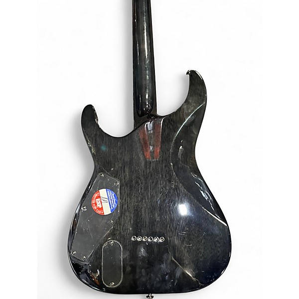 Used ESP LTD MH1001 Deluxe Gray Solid Body Electric Guitar