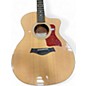 Used Taylor 214CE Natural Acoustic Electric Guitar