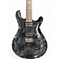 Used PRS SE CE SWAMP ASH Black Solid Body Electric Guitar