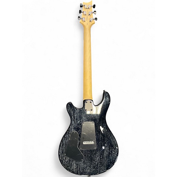 Used PRS SE CE SWAMP ASH Black Solid Body Electric Guitar