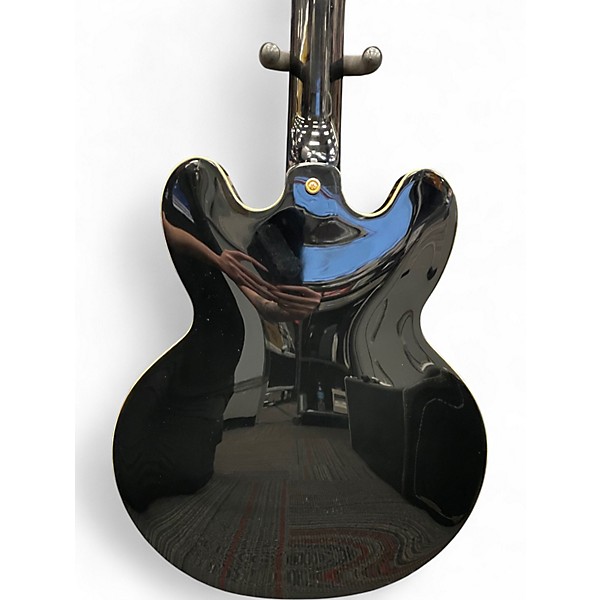 Used Epiphone Sheraton II PRO Black Hollow Body Electric Guitar