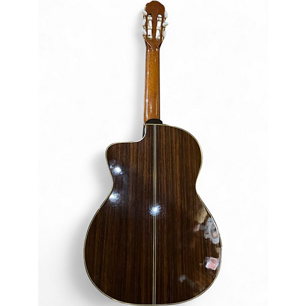 Used Takamine CD132SC Natural Classical Acoustic Electric Guitar