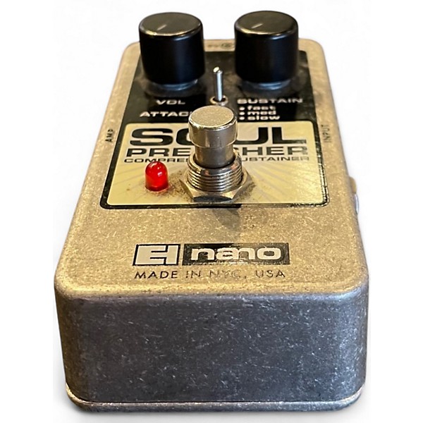 Used Electro-Harmonix Soul Preacher Nano Compressor / Sustainer Effect Pedal