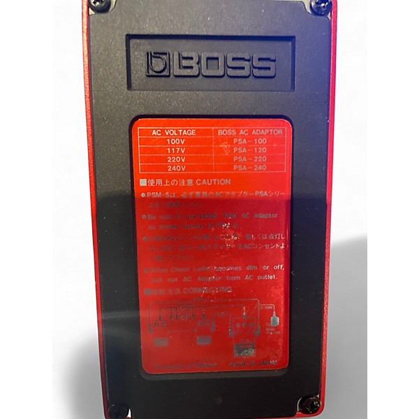 Vintage 1980s BOSS PSM5 Effect Pedal
