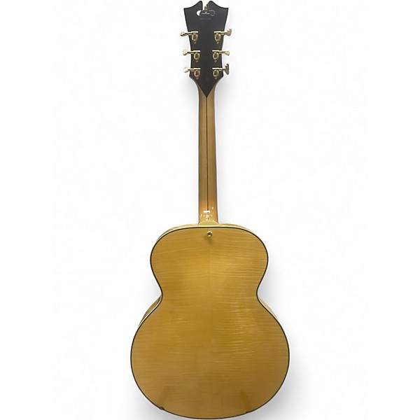 Used D'Angelico EX-63 Natural Acoustic Electric Guitar