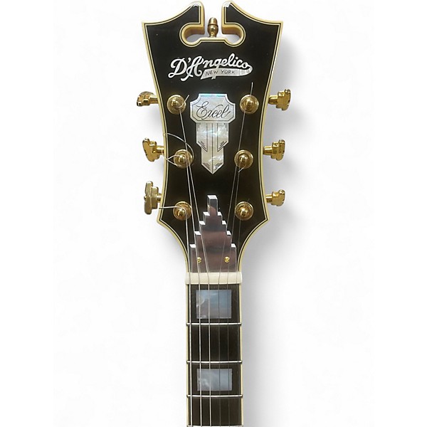 Used D'Angelico EX-63 Natural Acoustic Electric Guitar