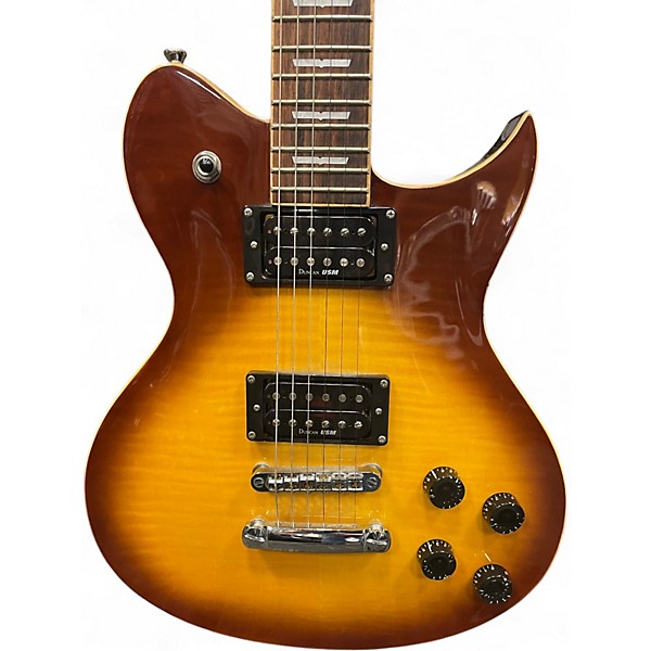 Used Washburn WI-PRO Iced Tea Solid Body Electric Guitar