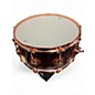 Used DW 14X6.5 Neil Peart Time Machine Snare Copper Burst Drum