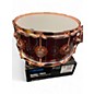 Used DW 14X6.5 Neil Peart Time Machine Snare Copper Burst Drum