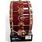 Used DW 14X6.5 Neil Peart Time Machine Snare Copper Burst Drum