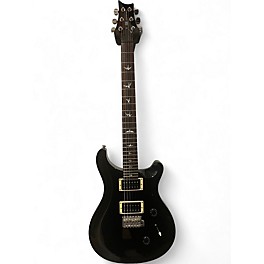 Used PRS SE Standard 24 Black Solid Body Electric Guitar