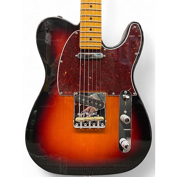 Used Fender American Professional II Telecaster Tobacco Burst Solid Body Electric Guitar
