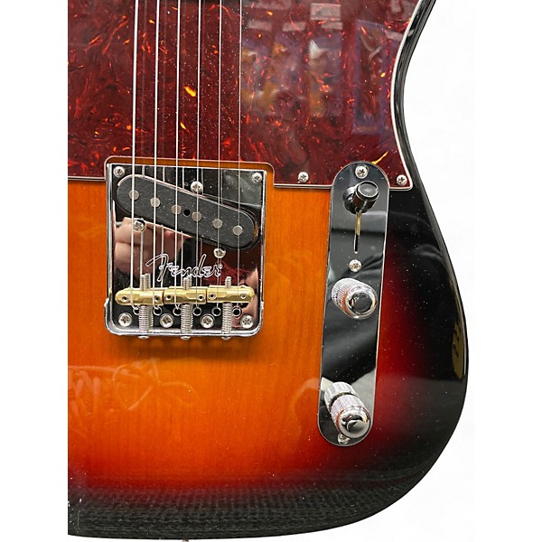 Used Fender American Professional II Telecaster Tobacco Burst Solid Body Electric Guitar