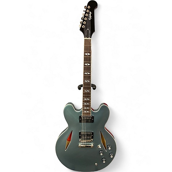 Used Epiphone Dave Grohl DG-335 Pelham Blue Hollow Body Electric Guitar