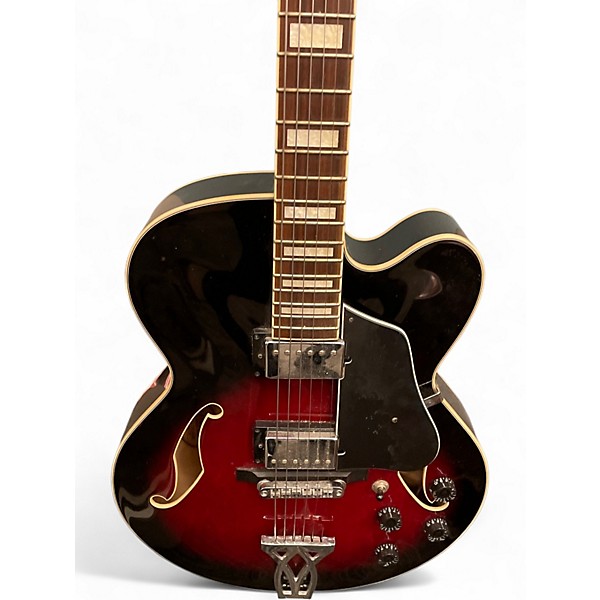 Used Ibanez AF75 Cherry Sunburst Hollow Body Electric Guitar