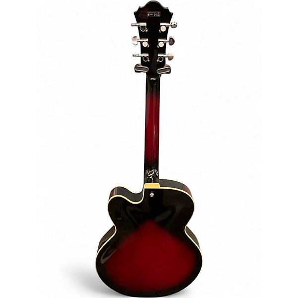 Used Ibanez AF75 Cherry Sunburst Hollow Body Electric Guitar