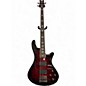Used Schecter Guitar Research Stiletto Extreme 4 String Black Cherry Electric Bass Guitar thumbnail