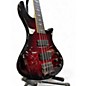 Used Schecter Guitar Research Stiletto Extreme 4 String Black Cherry Electric Bass Guitar