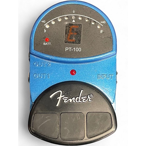 Used Fender PT-100 Tuner Pedal