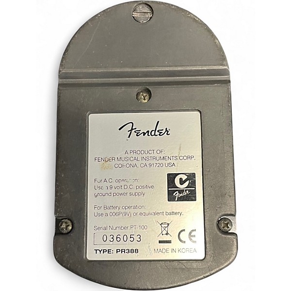 Used Fender PT-100 Tuner Pedal
