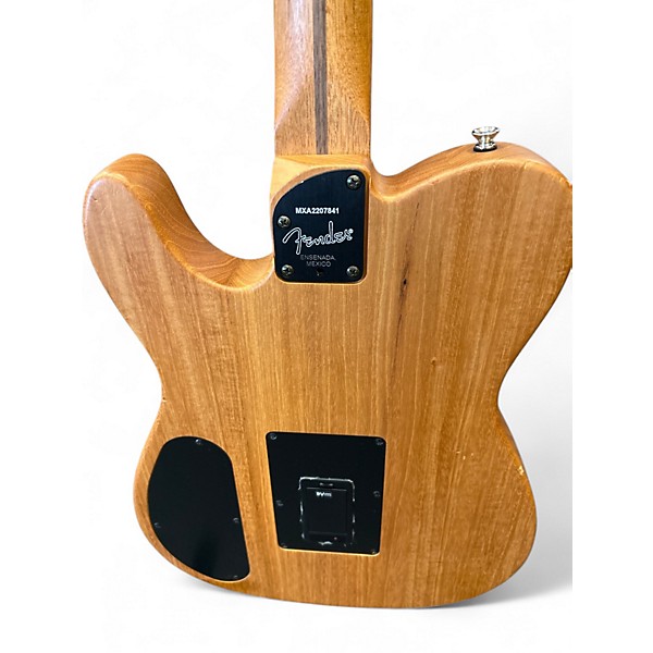 Used Fender ACOUSTASONIC Charcoal Acoustic Electric Guitar