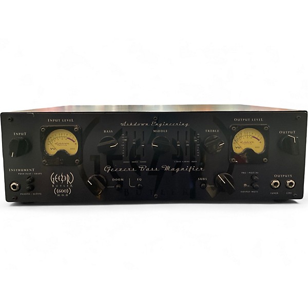 Used Ashdown HOD 600 GEEZER BUTLER SIGNATURE Tube Bass Amp Head