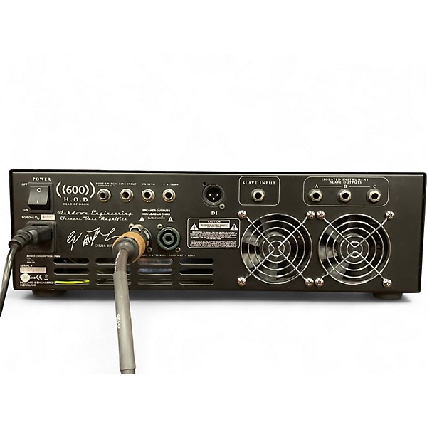 Used Ashdown HOD 600 GEEZER BUTLER SIGNATURE Tube Bass Amp Head