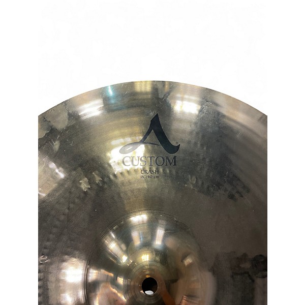 Used Zildjian 16in A Custom Crash Cymbal