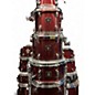 Used TAMA 7 Piece Superstar Classic Red Sparkle Drum Kit