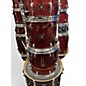 Used TAMA 7 Piece Superstar Classic Red Sparkle Drum Kit